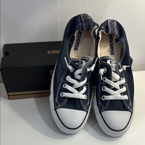 Converse Chuck Taylor Shoreline Slip Athletic Navy - NWT Size 8